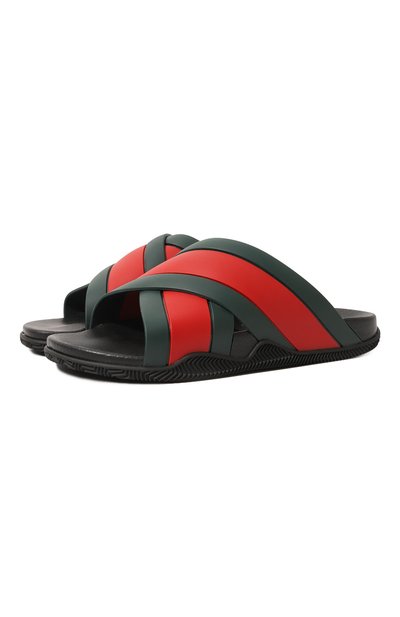 Резиновые шлепанцы GUCCI, арт. 630326 J8700, фото 1