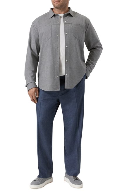 Мужские шерстяные брюки CORNELIANI, арт. 264L27-2618111