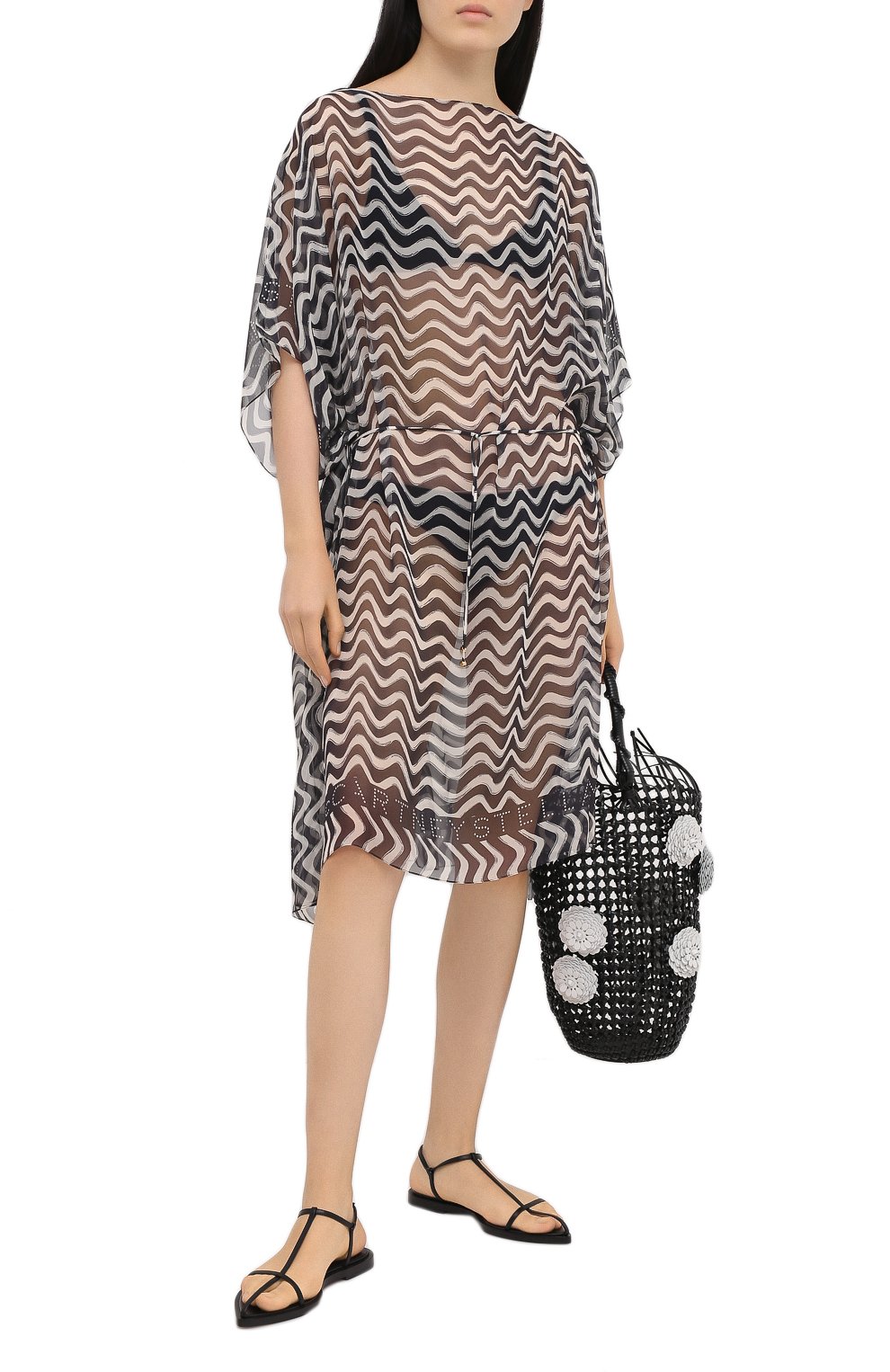 Шелковая туника STELLA MCCARTNEY, арт. S7A201040, фото 2