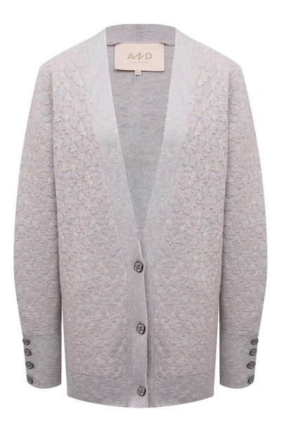 Женский кардиган из шерсти и вискозы AND THE BRAND, арт. W25-CG027-1202-901B