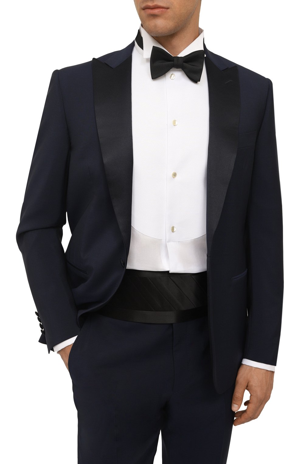 Шелковый пояс для смокинга ZILLI, арт. CEIN.FEC0LCER, фото 2