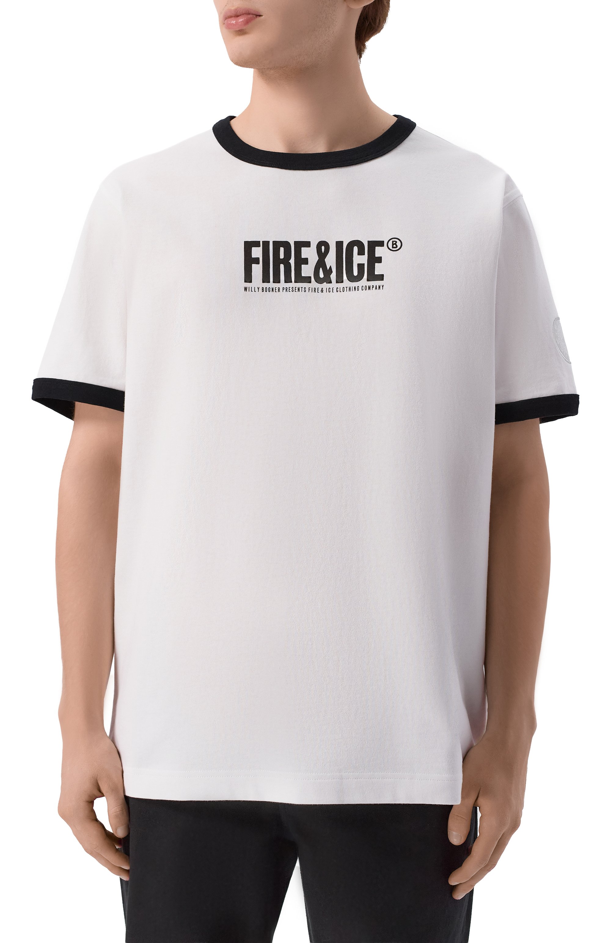 Хлопковая футболка BOGNER FIRE+ICE, арт. 54269760, фото 3