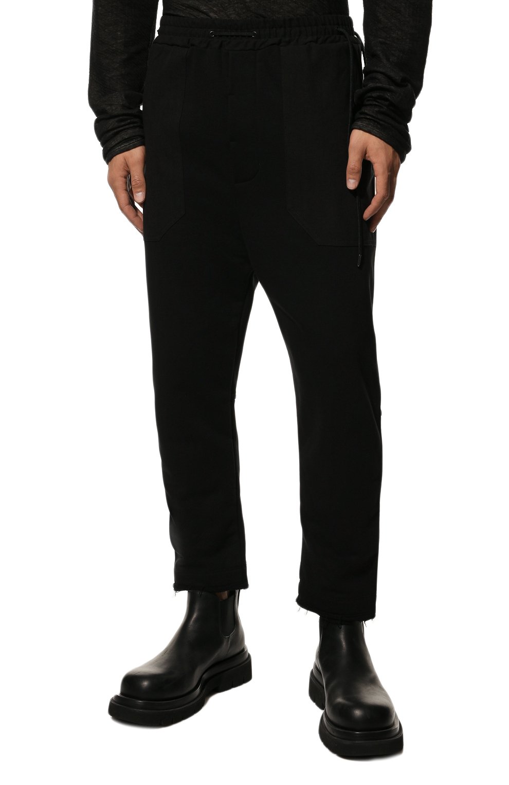 Хлопковые брюки ISABEL BENENATO, арт. UJ03F22, фото 3