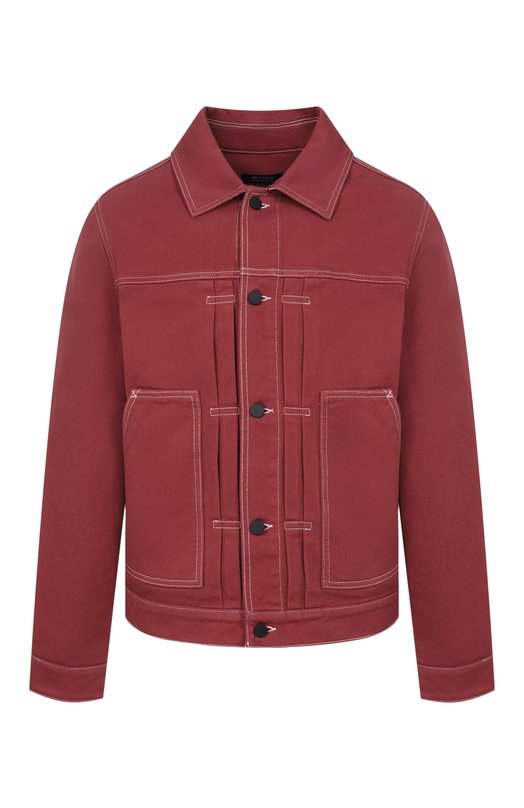 Джинсовая куртка Kiton UGK161K0730H Бордовый UGK161K0730H
