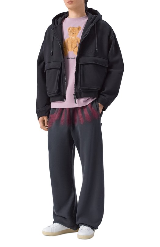 Кожаные кеды Palm Tennis Palm Angels PMIA111S26LEA002 Белый  PMIA111S26LEA002 Фото 2