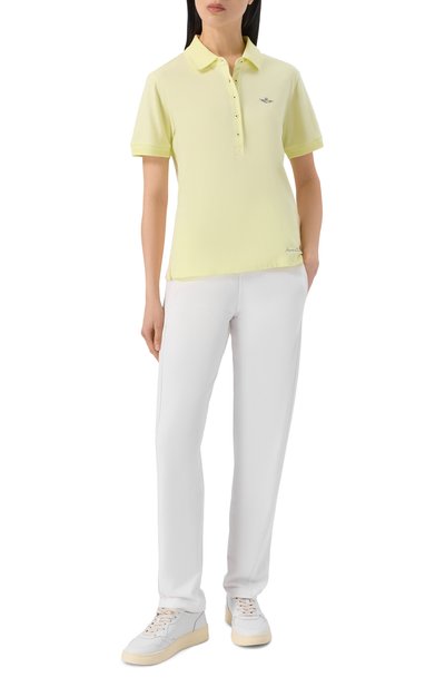 Хлопковое поло AERONAUTICA MILITARE, арт. P01911DP00343, фото 2