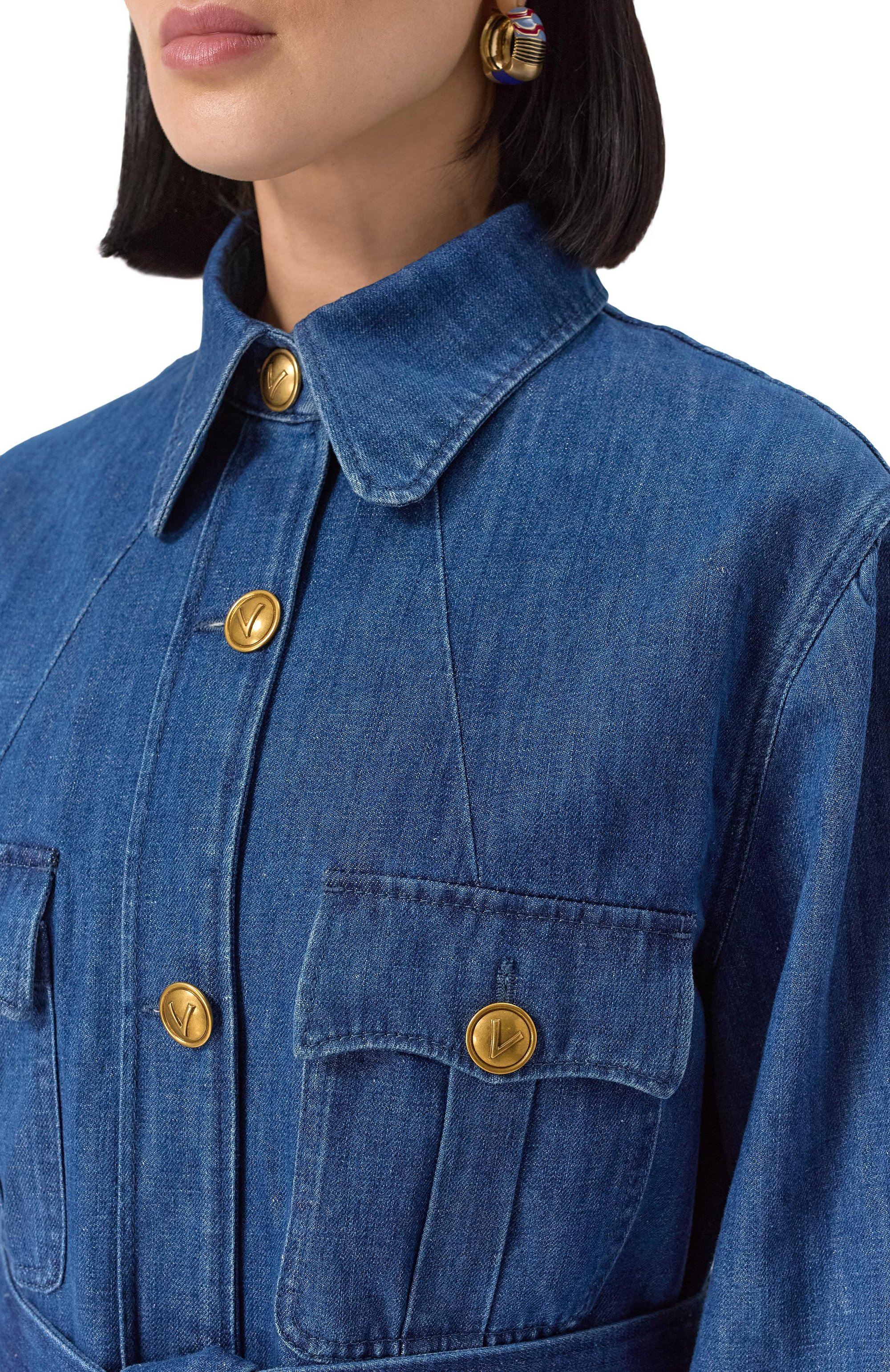 Джинсовая куртка VALENTINO, арт. 6B3DC03J/94C, фото 5