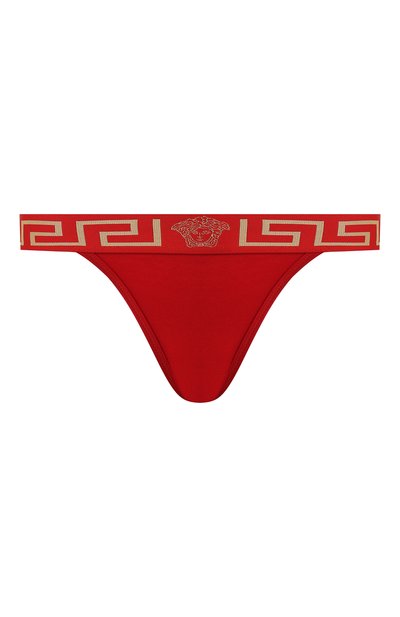 Женские хлопковые трусы-стринги VERSACE, арт. AUD01042/AC00058