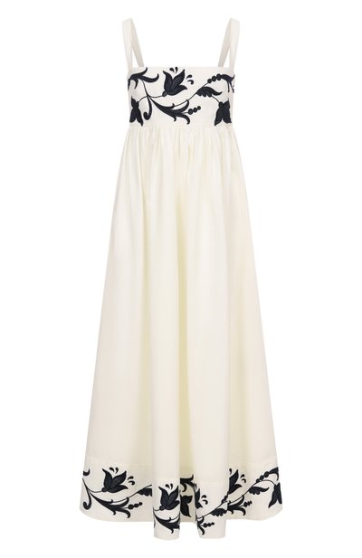 Женское платье из хлопка и шелка MVST, арт. 25E/X2P/0/H111/0206