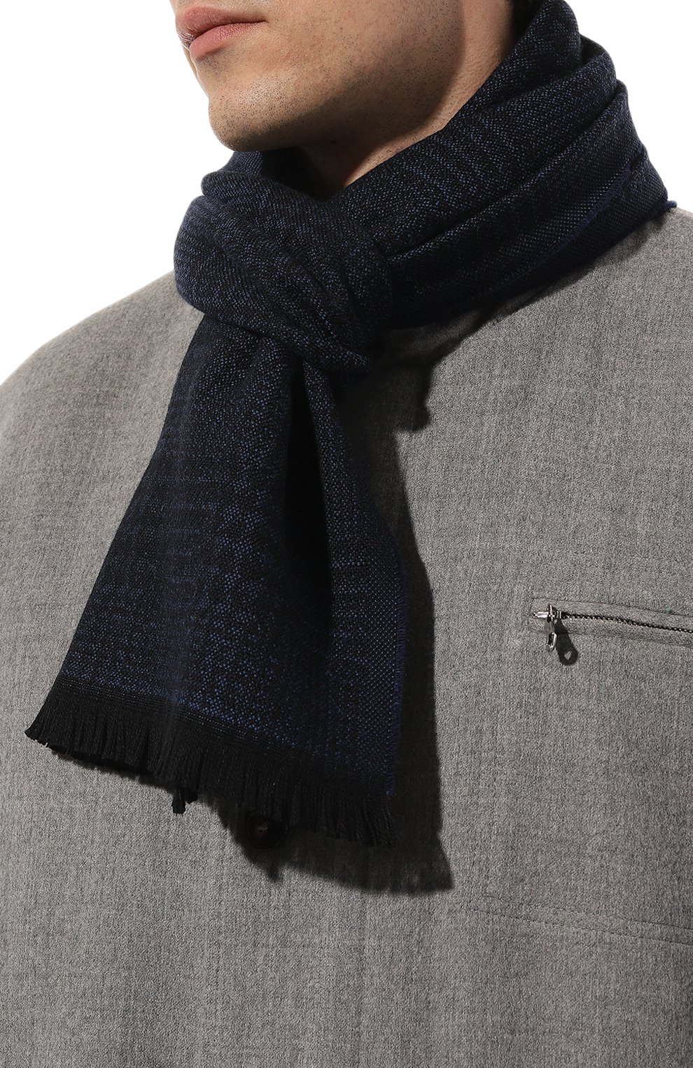 Шерстяной шарф CANALI, арт. 06/TF00276, фото 3