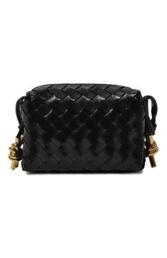 Женская сумка loop mini BOTTEGA VENETA черного цвета, арт. 736125-V2GV1 | Фото 6 (Размер: mini; Материал сплава: Проставлено; Драгоценные камни: Проставлено; Ремень/цепочка: На ремешке; Материал: Натуральная кожа)
