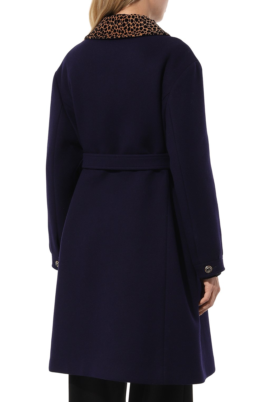 Шерстяное пальто GUCCI, арт. 569193 ZAAL6, фото 4