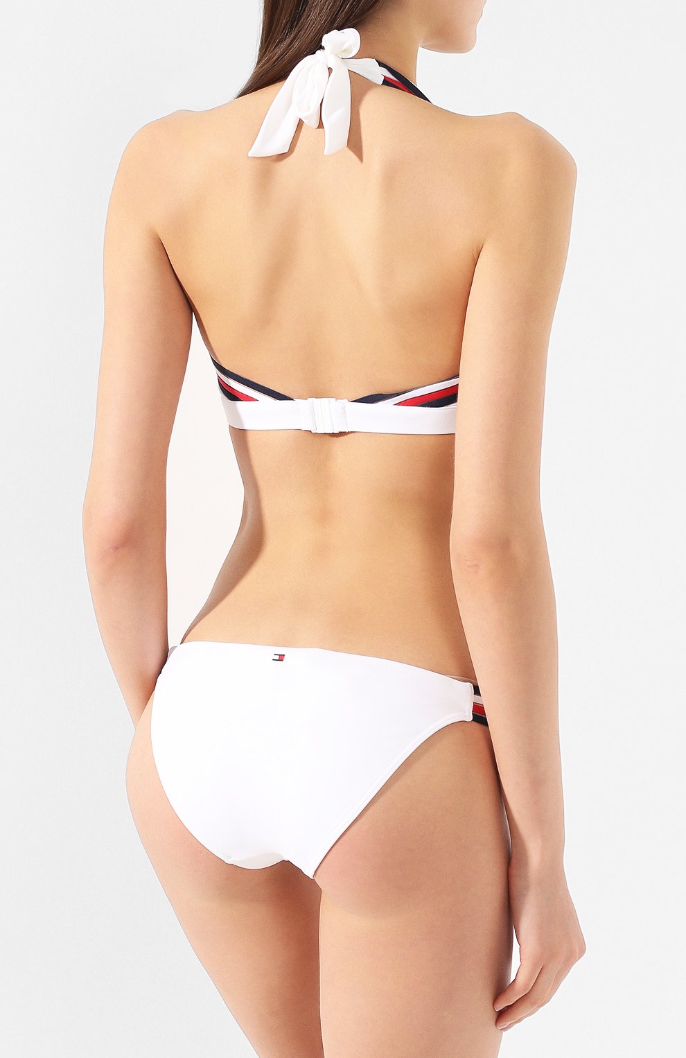 Плавки-бикини TOMMY HILFIGER хаки цвета по цене 4490 руб., арт. UW0UW01463, фото 3 Плавки-бикини TOMMY HILFIGER, арт. UW0UW01463, фото 3