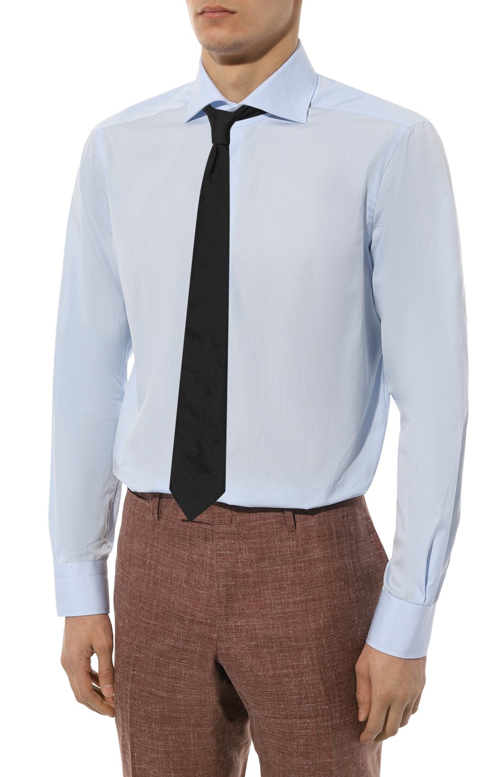 Хлопковая сорочка KITON, арт. UCCH0660102, фото 3