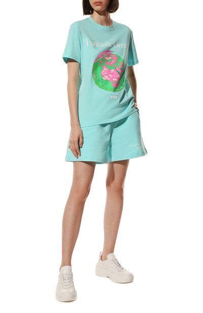 Хлопковая футболка MSGM, арт. 3241MDM192 227288, фото 2