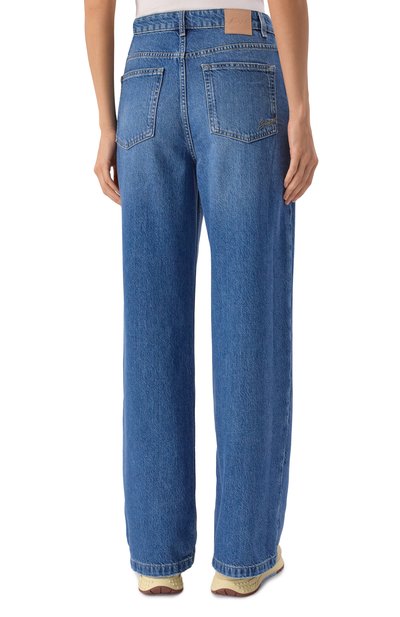 Джинсы BOSS ORANGE синего цвета по цене 14700 руб., арт. 50542442, фото 4 Джинсы BOSS ORANGE, арт. 50542442, фото 4