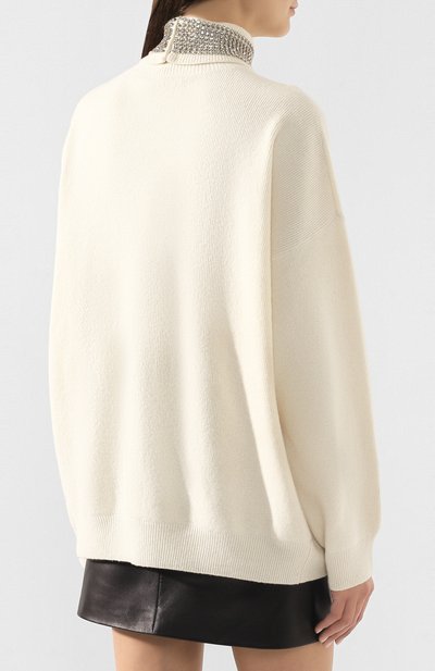 Шерстяной свитер ALEXANDER WANG кремового цвета по цене 126000 руб., арт. 1KC2191135, фото 4 Шерстяной свитер ALEXANDER WANG, арт. 1KC2191135, фото 4