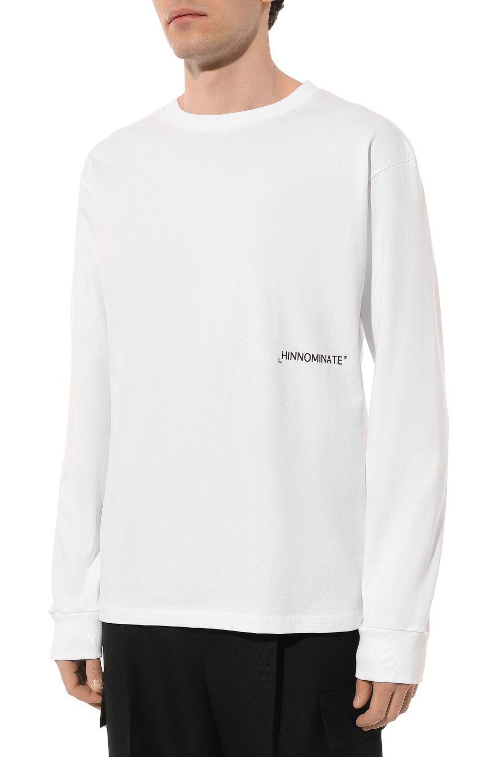 Хлопковый лонгслив HINNOMINATE, арт. HMABM00040, фото 3