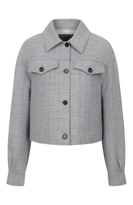 Женский жакет из шерсти и вискозы LORENA ANTONIAZZI, арт. GA43A/5024
