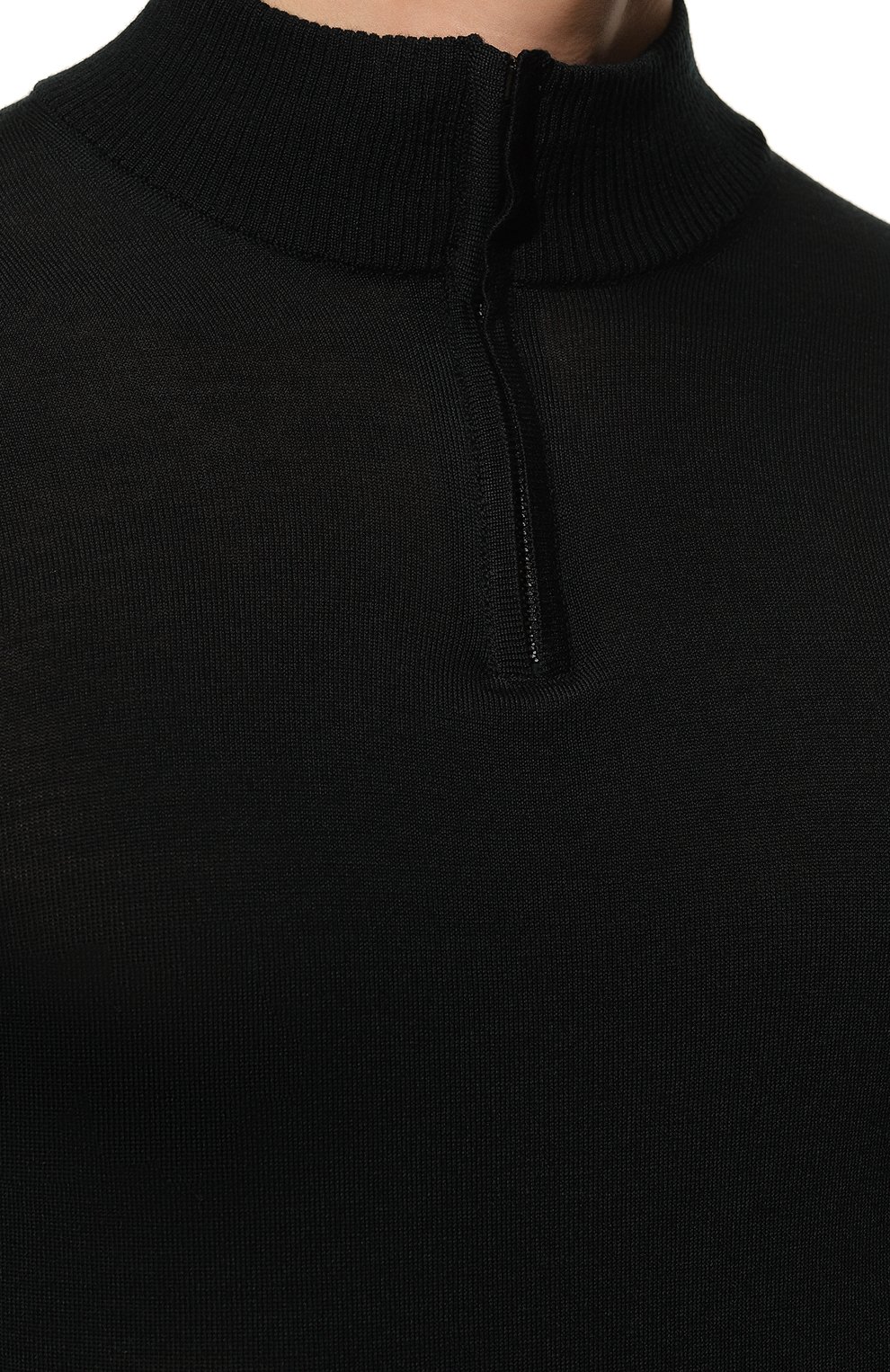 Шерстяной джемпер DANIELE FIESOLI темно-зеленого цвета по цене 17550 руб., арт. DF 0027, фото 5 Шерстяной джемпер DANIELE FIESOLI, арт. DF 0027, фото 5