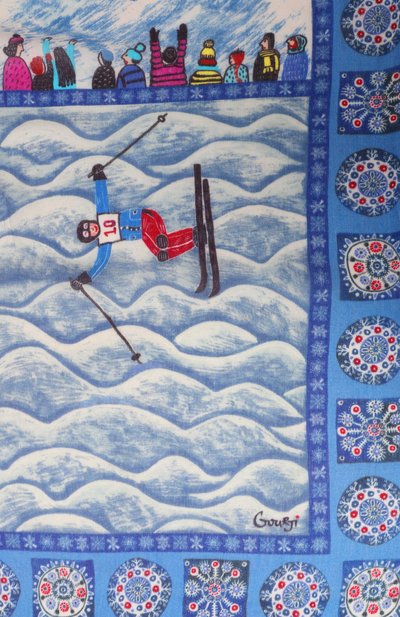 Шаль зимние виды спорта GOURJI, арт. 91265922/44118, фото 4