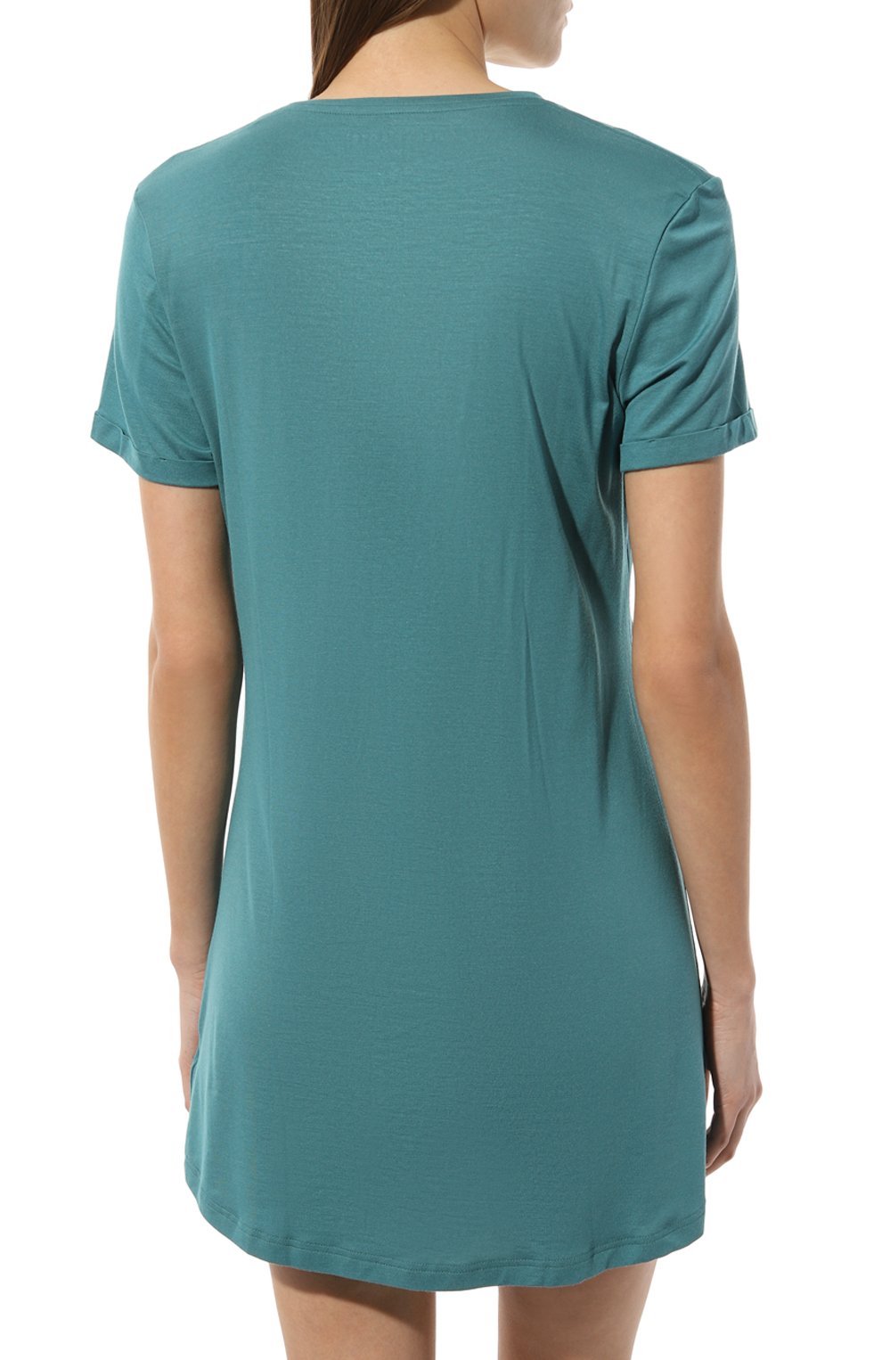 Сорочка DEREK ROSE зеленого цвета по цене 24600 руб., арт. 1211-LARA002, фото 4 Сорочка DEREK ROSE, арт. 1211-LARA002, фото 4