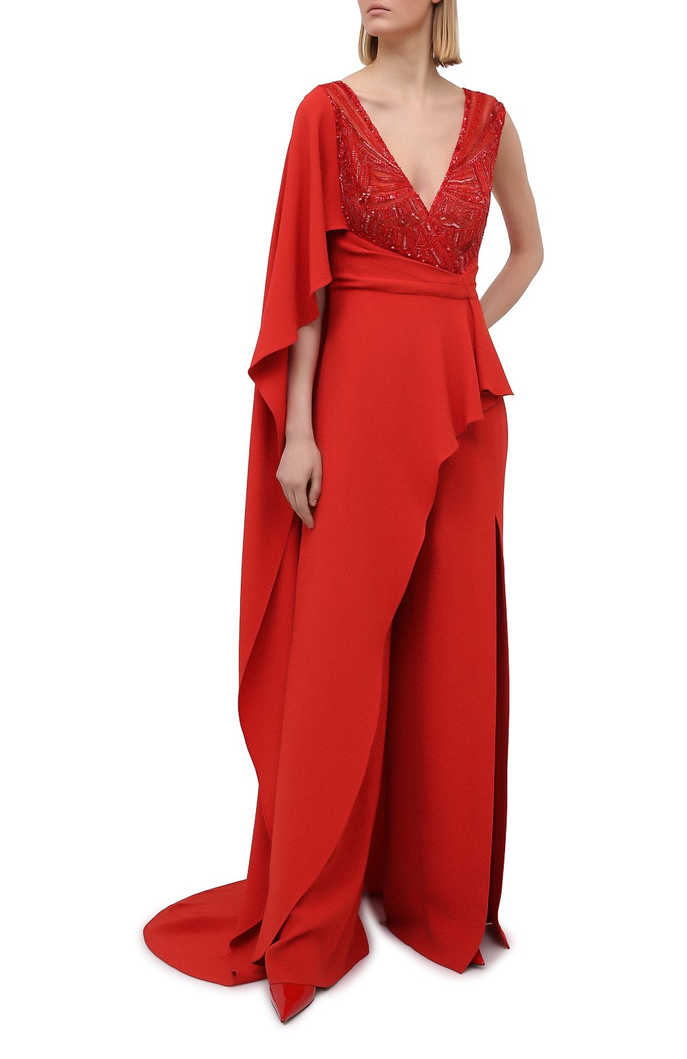 Комбинезон из вискозы ZUHAIR MURAD, арт. JSP20007/CRCA007, фото 2