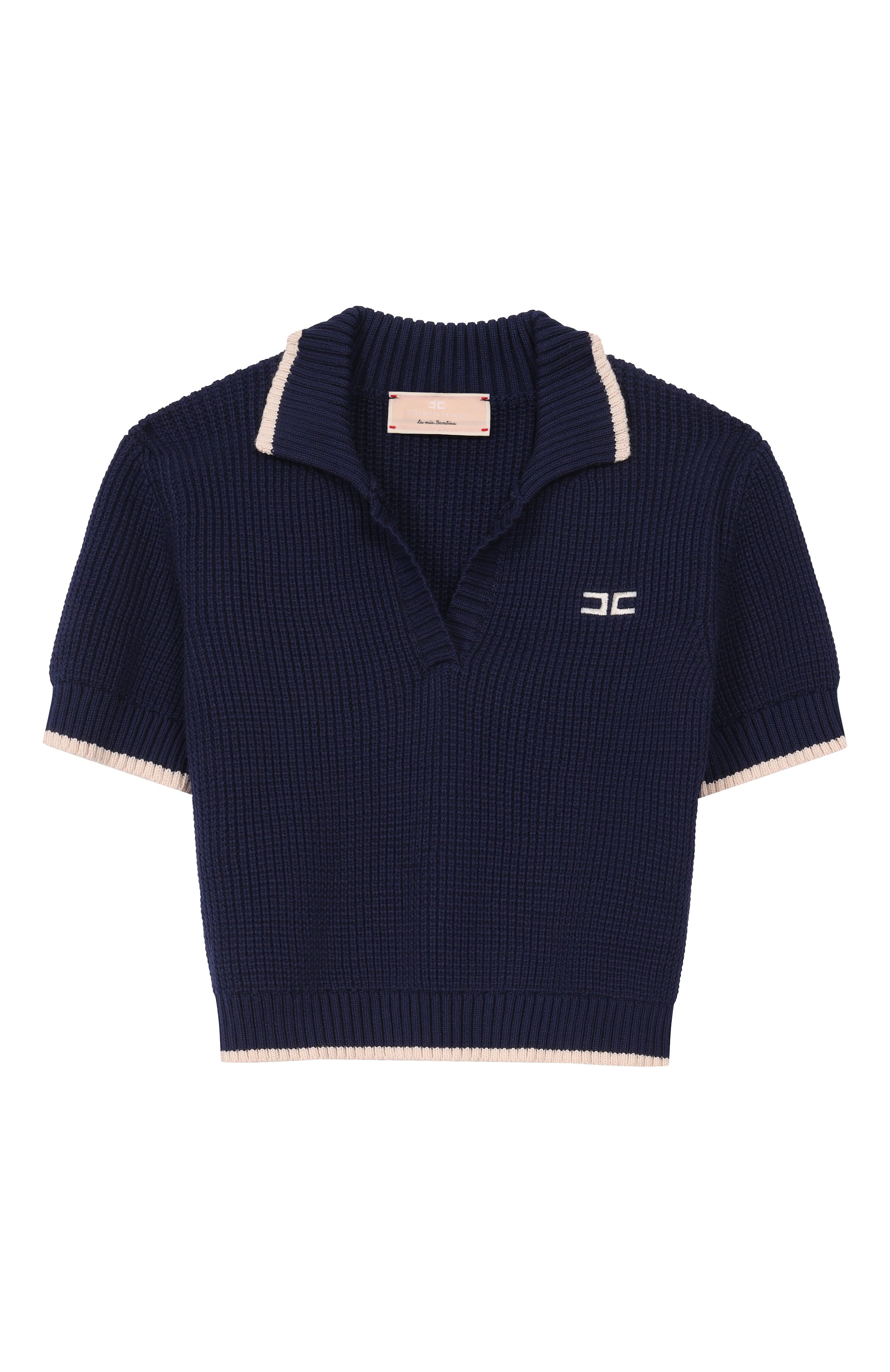 Комплект из поло и шорт ELISABETTA FRANCHI LA MIA BAMBINA, арт. EFCM026C/FL001, фото 2