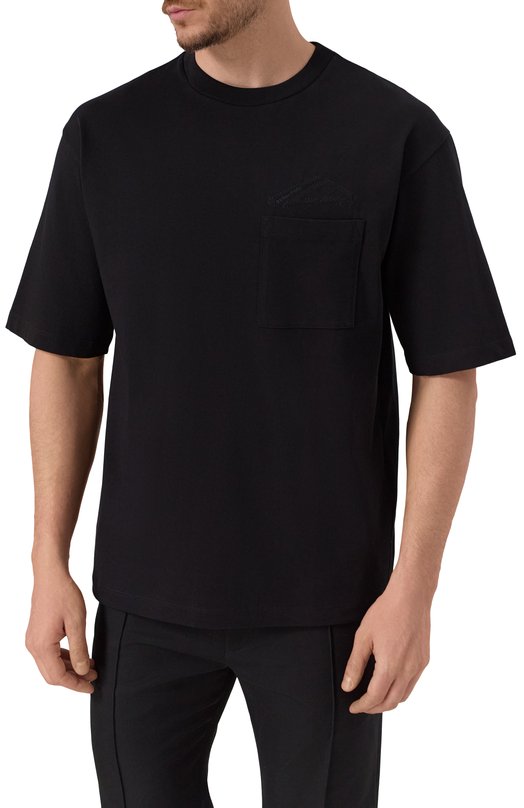 Хлопковая футболка Dsquared2 S79GC0113/D20033 Чёрный  S79GC0113/D20033 Фото 3