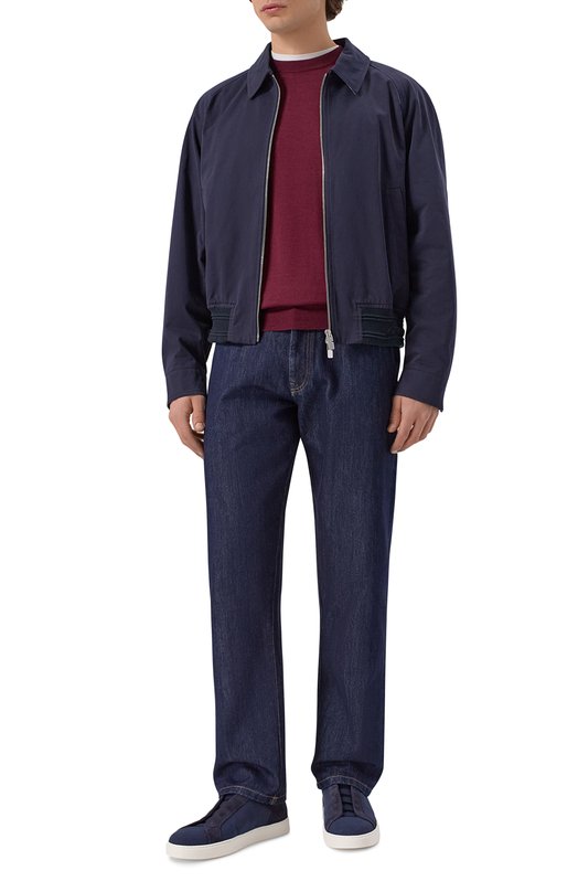 Комбинированные кеды Doucal's DU3542SPENPY847E Синий  DU3542SPENPY847E Фото 2