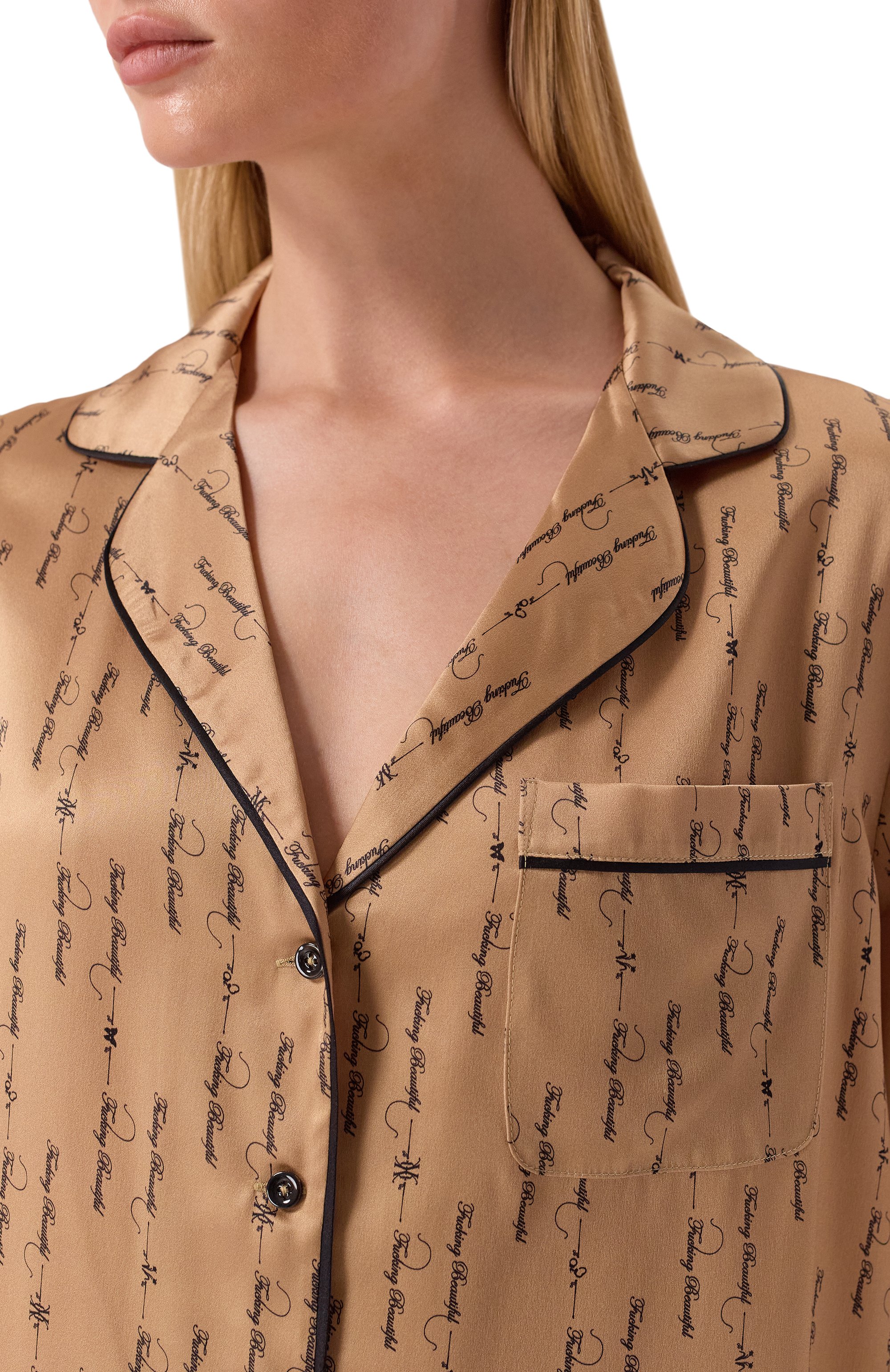 Шелковая блузка KIKI DE MONTPARNASSE, арт. P252TP140, фото 5