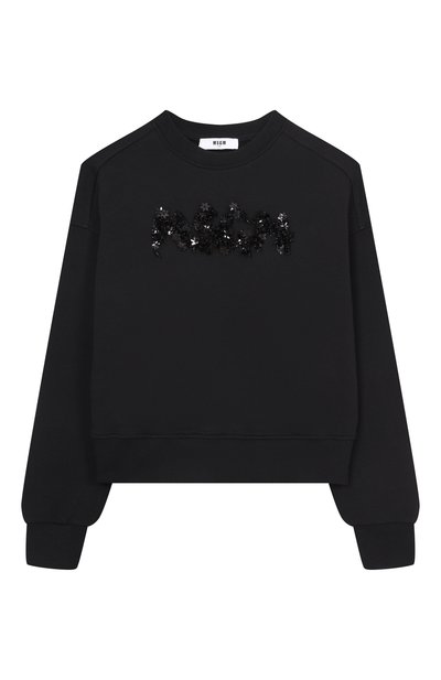 Хлопковый свитшот MSGM KIDS, арт. S6MSJGSW088