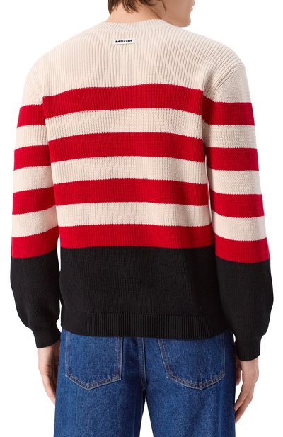 Хлопковый свитер MSGM, арт. 3840MM206/257076, фото 4