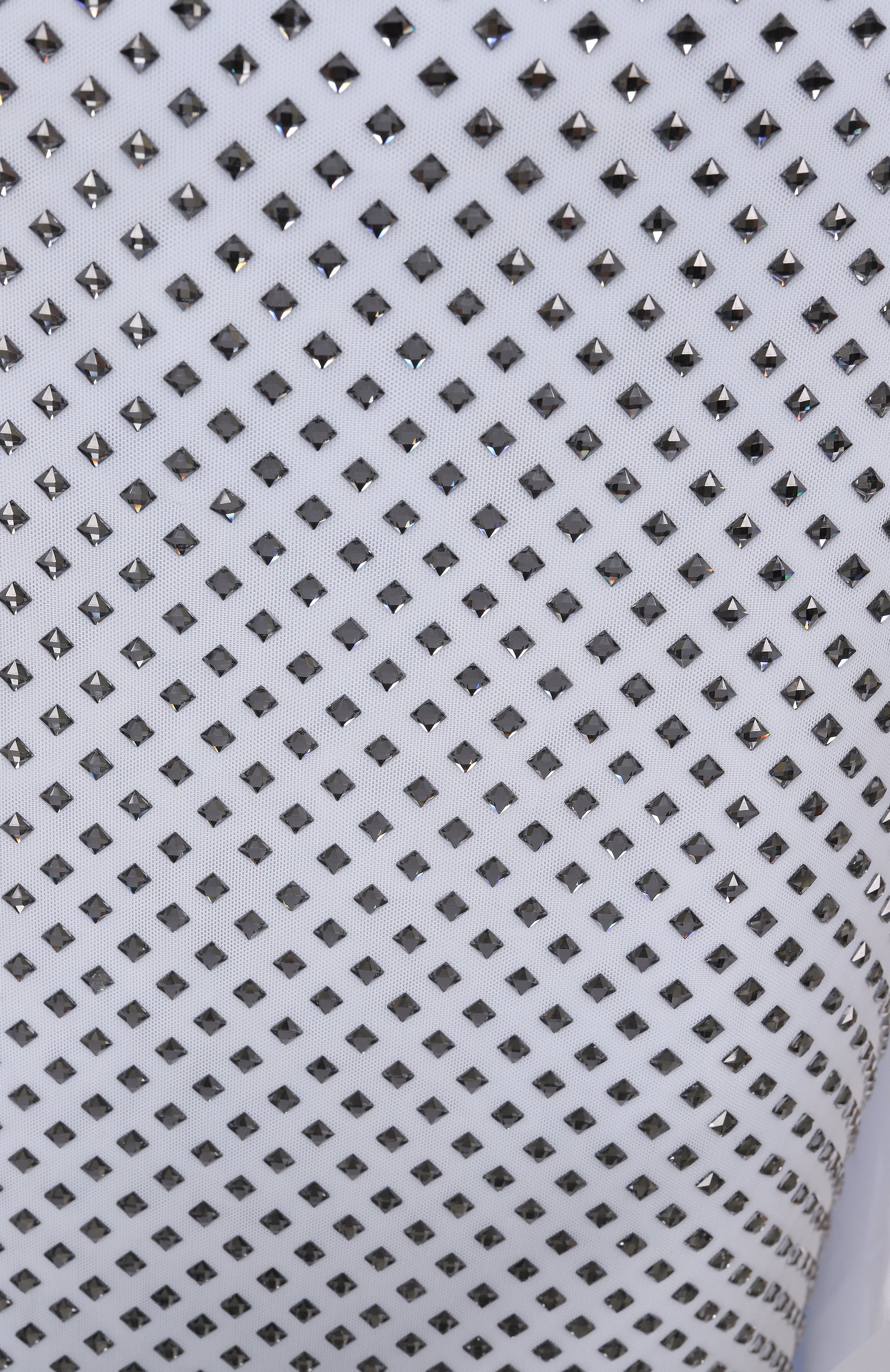 Платье с отделкой стразами SELF-PORTRAIT, арт. SS25-096X-BL, фото 6