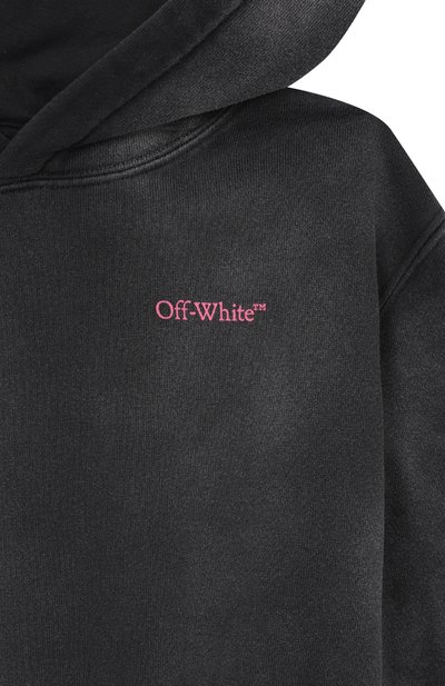 Хлопковое платье OFF-WHITE, арт. 0GDF005F25FLE002/4-12, фото 3