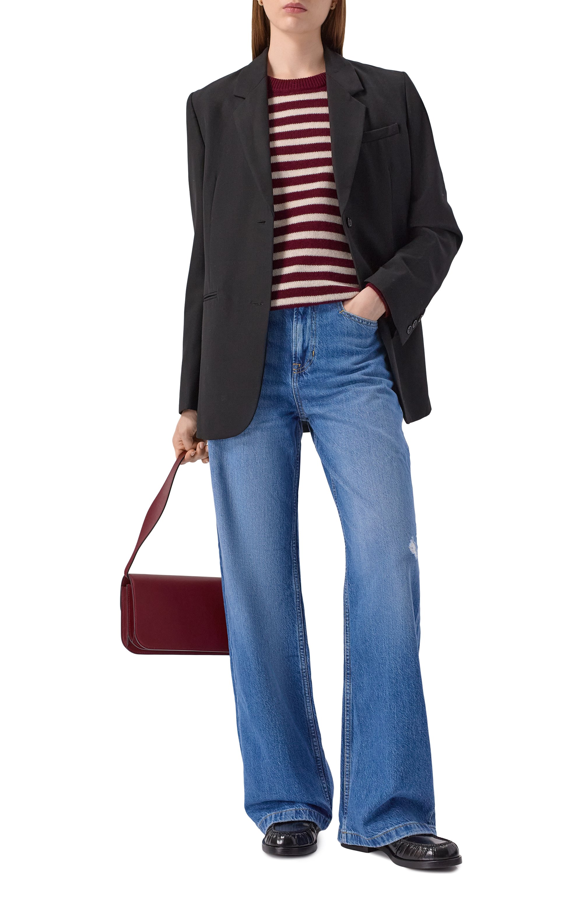 Свитер из шерсти и кашемира ALLUDE, арт. 255/17021, фото 2