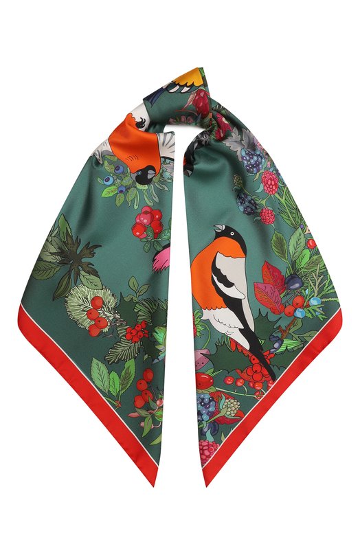 Шелковый платок Snowbird Radical Chic 680452.07.02 Зелёный 680452.07.02