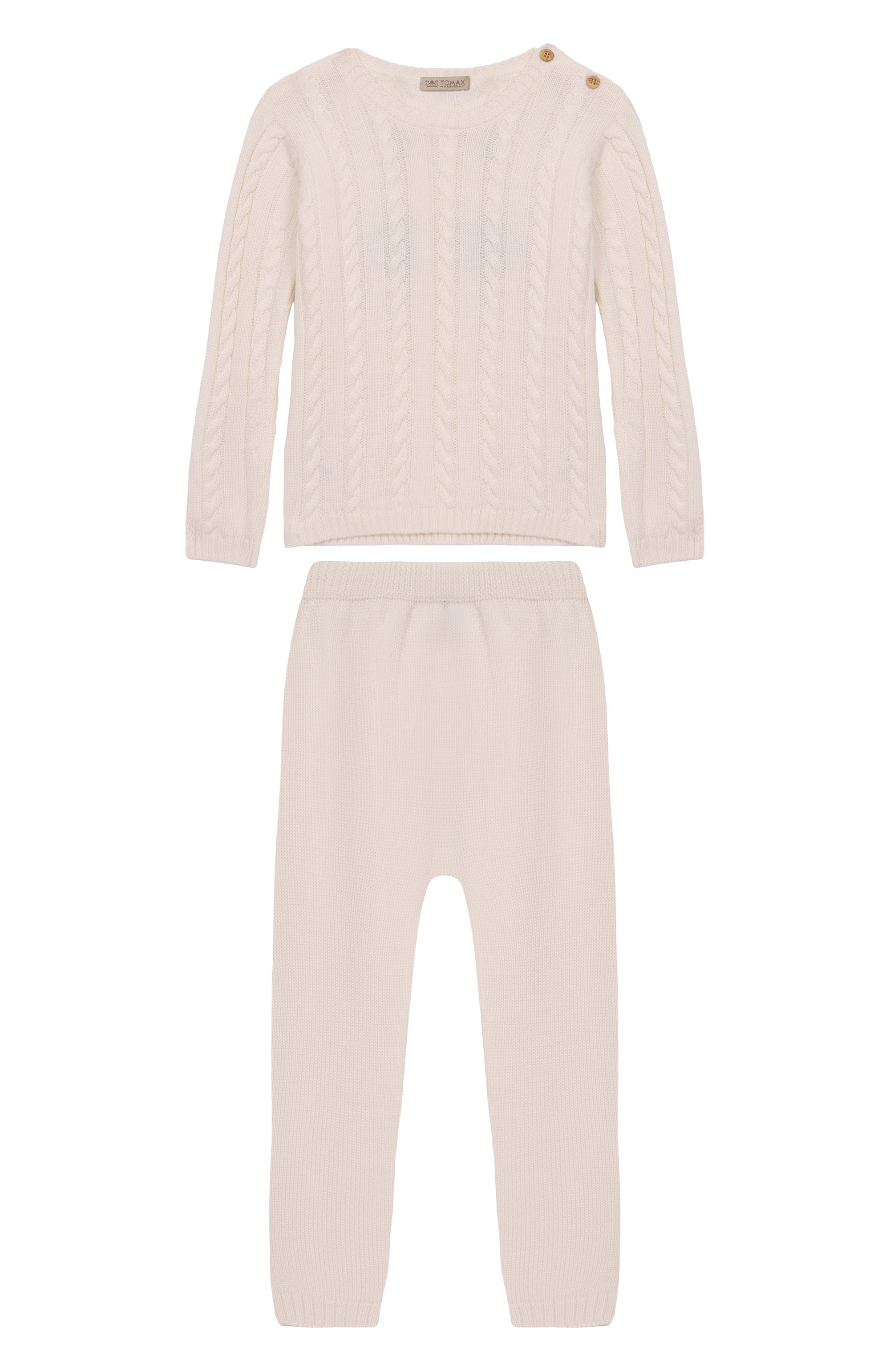Шерстяной комплект из пуловера и брюк BABY T, арт. 25AI040C/18M-36M, фото 1
