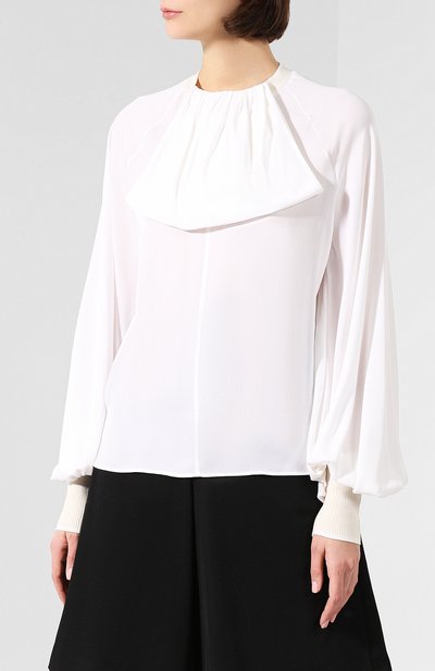 Шелковая блузка LOEWE, арт. D2299170TM, фото 3