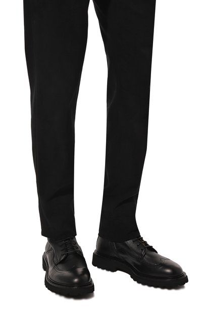 Кожаные ботинки CAMERLENGO, арт. 16692/NER0, фото 3