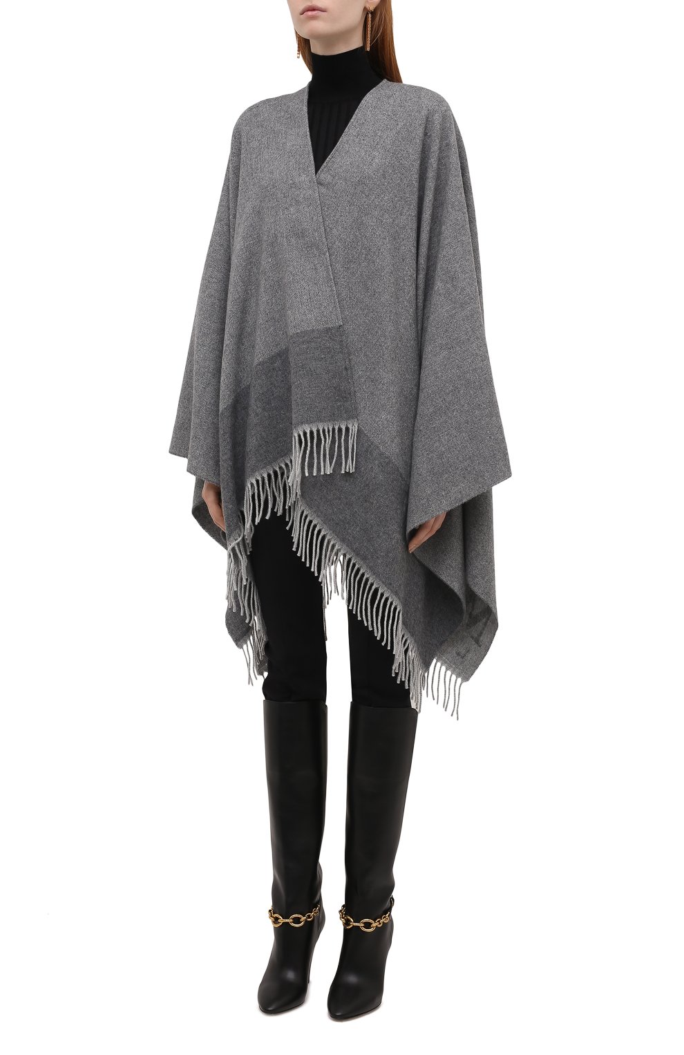 Шерстяная накидка WEEKEND MAX MARA, арт. BERMA 37360116, фото 3