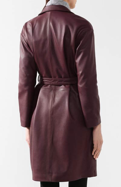 Кожаный плащ MASLOV, арт. SM-213, фото 4