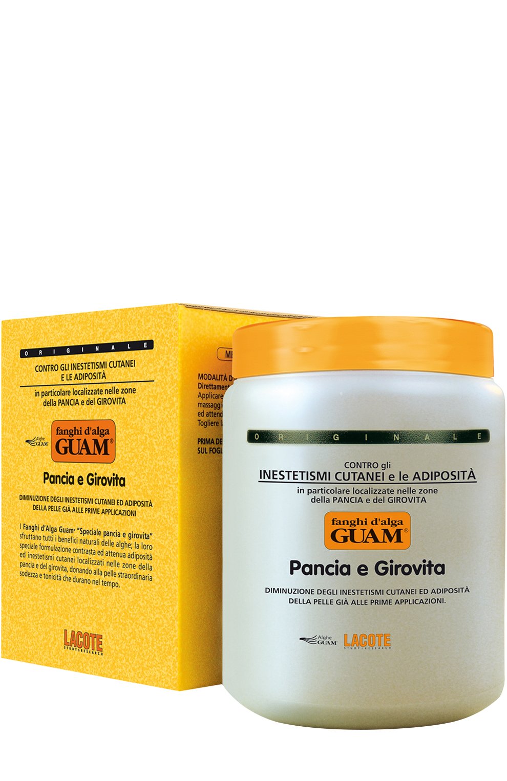 Антицеллюлитная маска для живота и талии (1000g) GUAM, арт. 8025021110646, фото 1