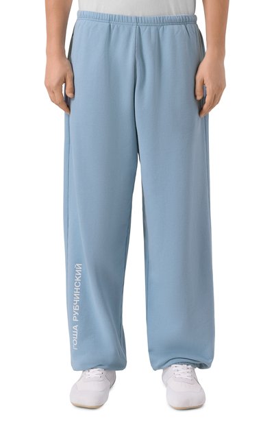 Хлопковые джоггеры ГОША РУБЧИНСКИЙ, арт. SWP_0102_BLUE, фото 3