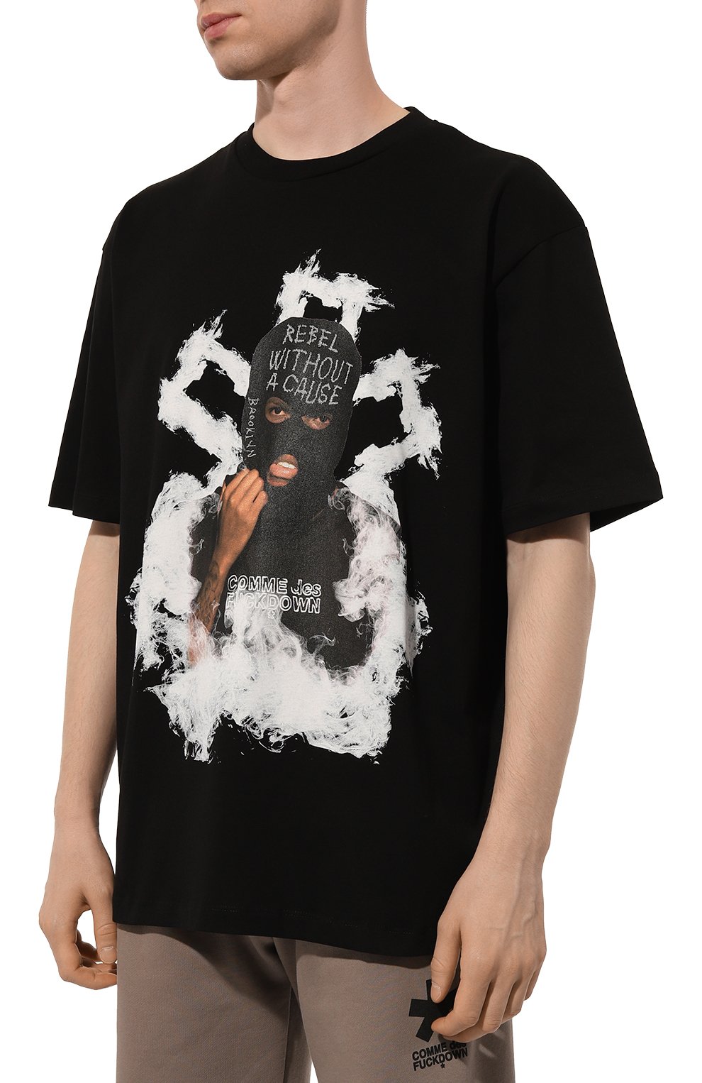 Хлопковая футболка COMME DES FUCKDOWN, арт. CFABM01450, фото 3