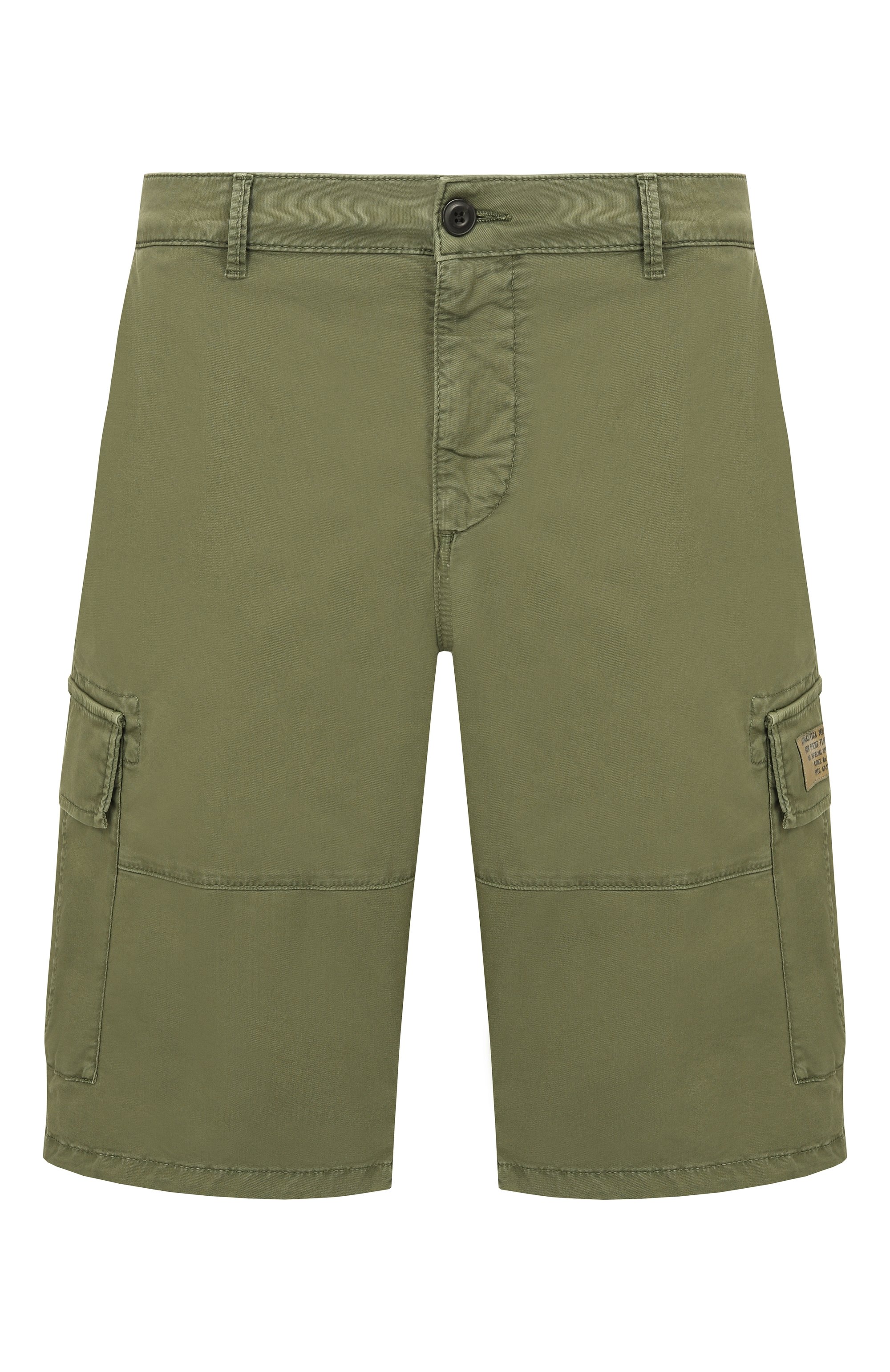 Хлопковые шорты AERONAUTICA MILITARE хаки цвета по цене 19800 руб., арт. BE0288UCT04332, фото 1 Хлопковые шорты AERONAUTICA MILITARE, арт. BE0288UCT04332, фото 1