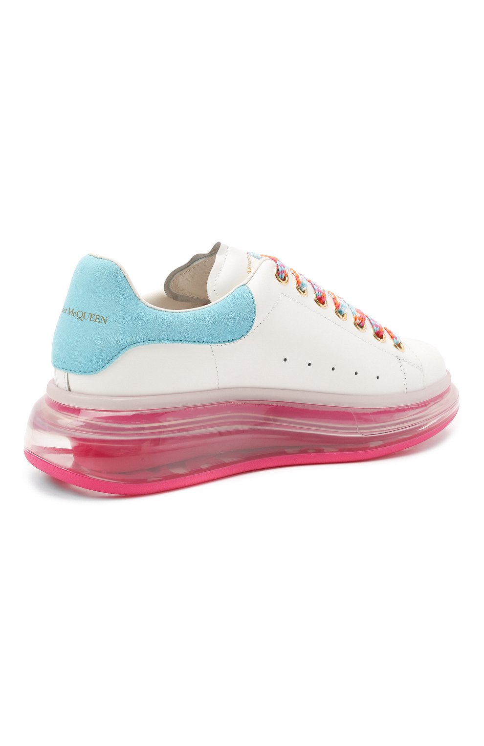 Кожаные кеды ALEXANDER MCQUEEN, арт. 612744/WIA4G, фото 4