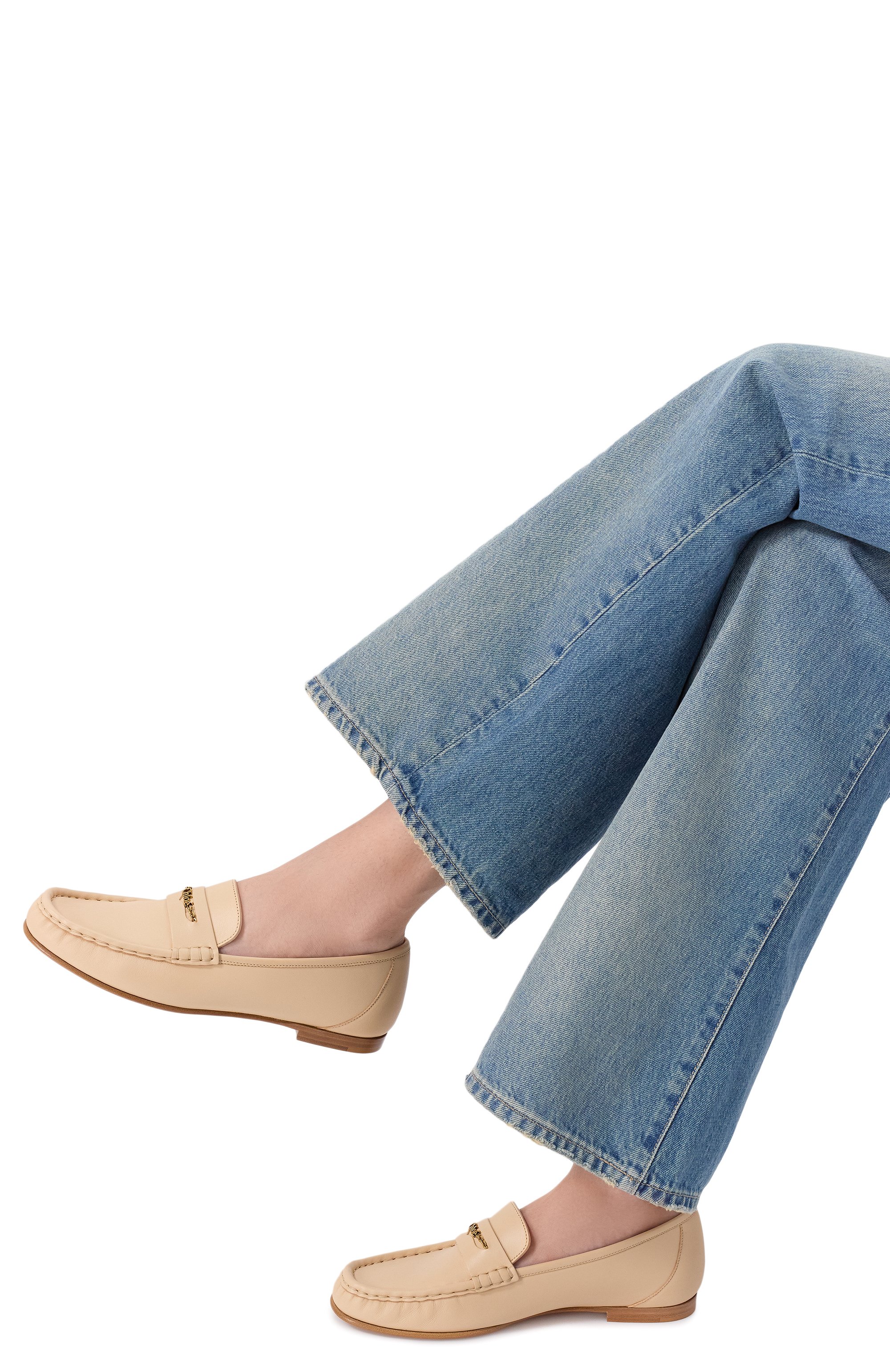 Кожаные пенни-лоферы chloé CHLOÉ, арт. CHC25A11SPI, фото 2