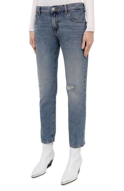 Джинсы EMPORIO ARMANI синего цвета по цене 23050 руб., арт. 6H2J36/2D9QZ, фото 3 Джинсы EMPORIO ARMANI, арт. 6H2J36/2D9QZ, фото 3