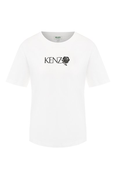 Женская хлопковая футболка KENZO, арт. 2TS786987
